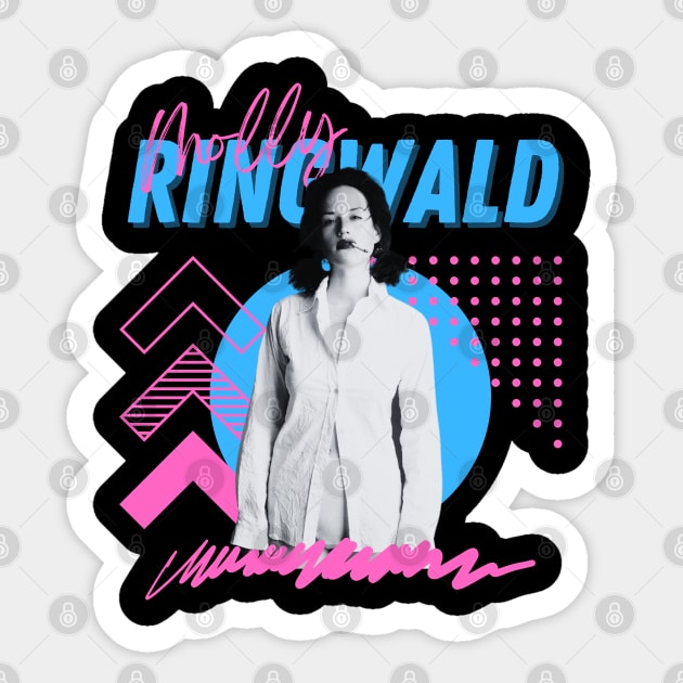 Molly ringwald***original retro Sticker by OtakOtak